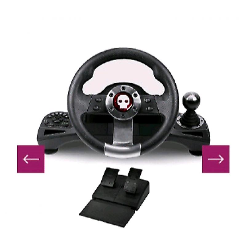 Numskull Multi Format Pro Steering Wheel With Gear Shift