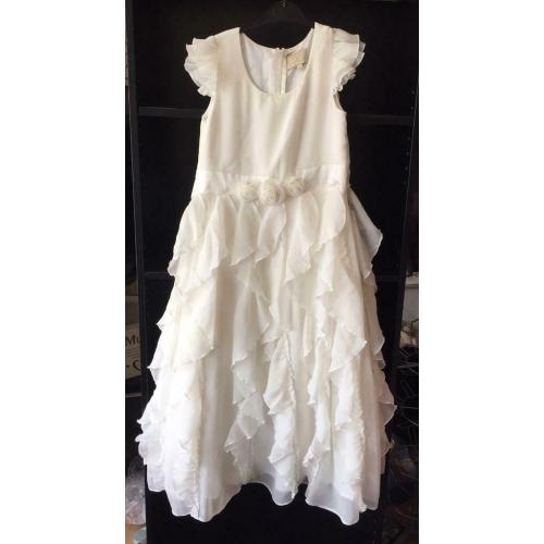 Age 11 white / cream prom dress. Bridesmaid. Party. Debenhams