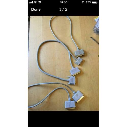 3 SCSI cables