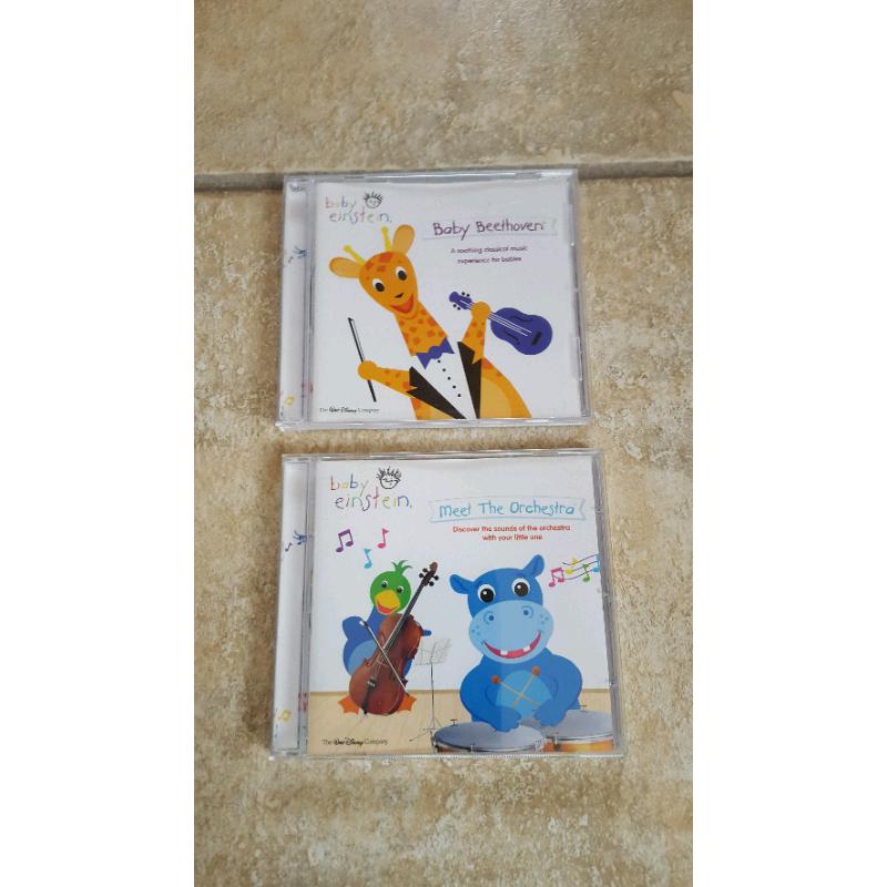 Baby Einstein cds