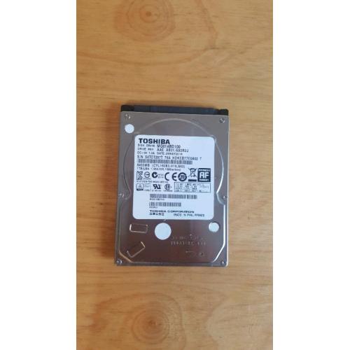 640GB Toshiba hard drive