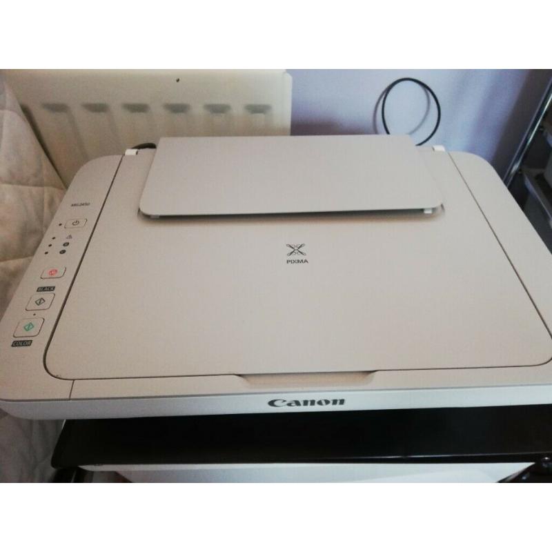 Canon MG2450 printer and scanner