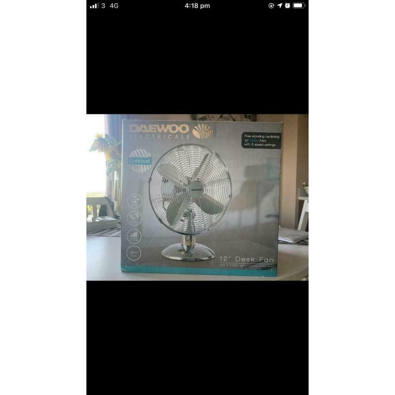 Desk fan