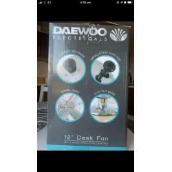 Desk fan