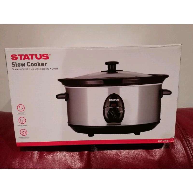 Slow Cooker 3.5 Stainless Steel NEW