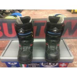 Burton snowboard and boots