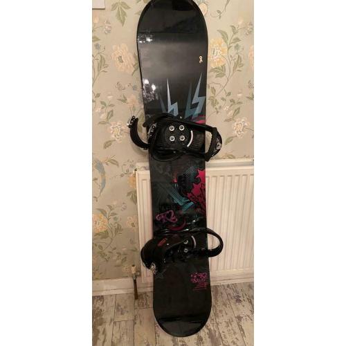 K2 skyla snowboard with burton Lexa bindings