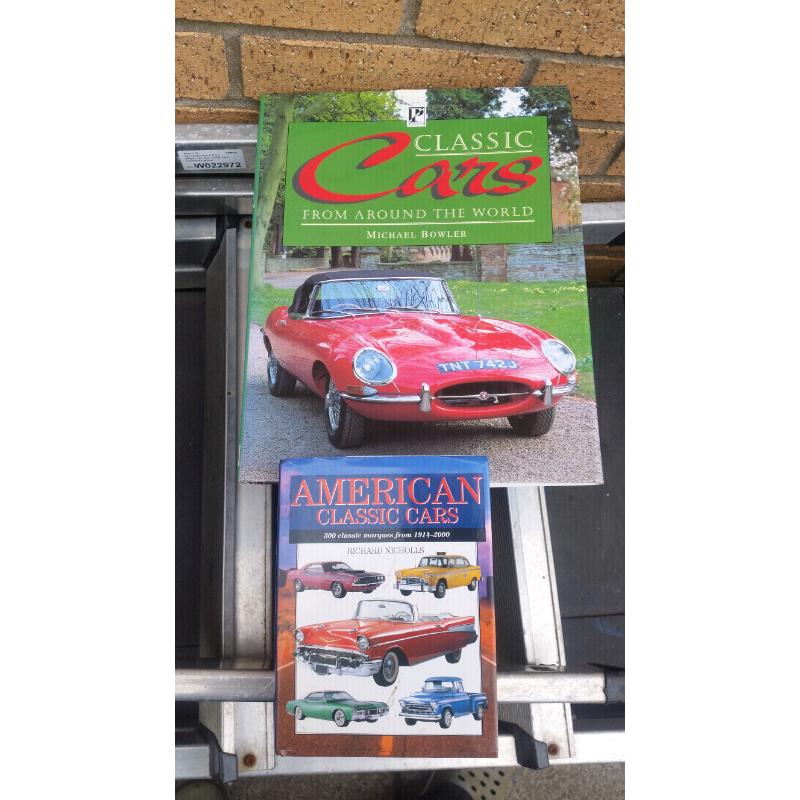 Vintage car books