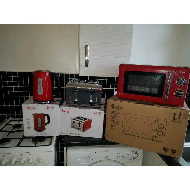 Microwave kettle toaster