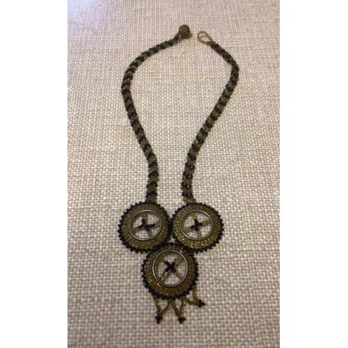 Ethnic 3 Circle Necklace
