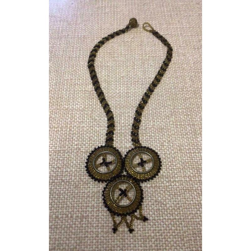 Ethnic 3 Circle Necklace