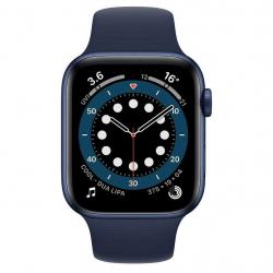 APPLE Watch Series 6 - Blue Aluminium with Deep Navy Sports Band, 44 mm