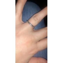 Engagement&wedding ring