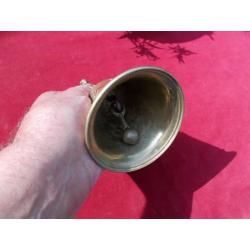 HEAVY BRASS NAPOLEAN BELL 3 INCHES HEIGHT