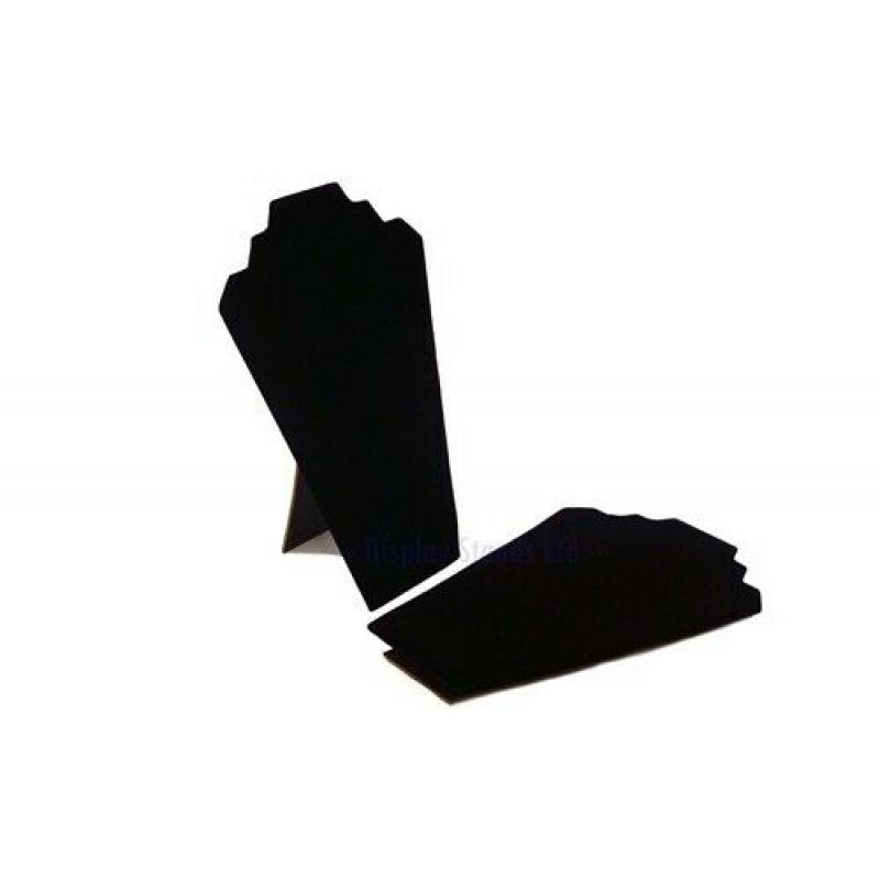 Necklace Display Bust - Black Velvet Stand (USED)