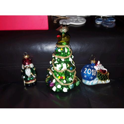 CHRISTOPHER RADKO,THOMAS POCCINI GLASS BAUBLES