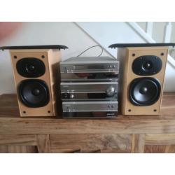 Denon f201 series + Jamo hornet 145