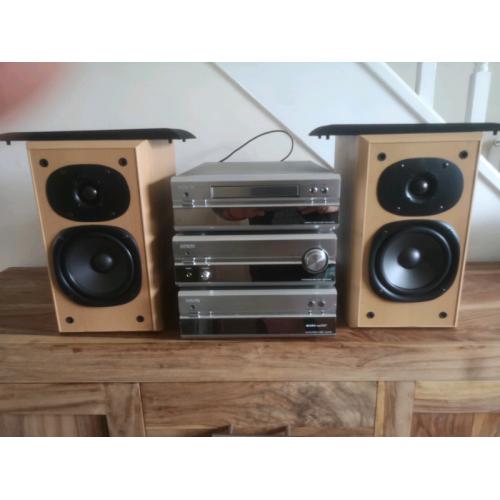 Denon f201 series + Jamo hornet 145