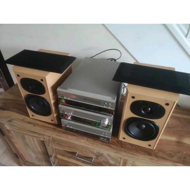 Denon f201 series + Jamo hornet 145