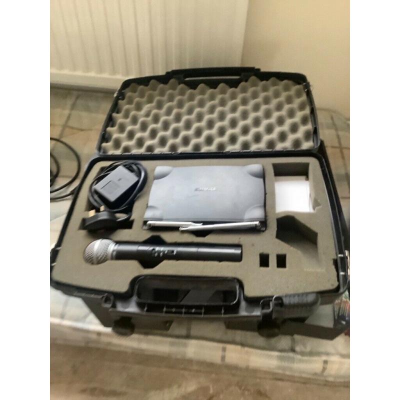 Sure sm58 radio microphone set
