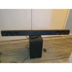 Lg soundbar with wireless subwoofer