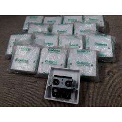 Crabtree 45amp cooker outlet plate x15 job lot