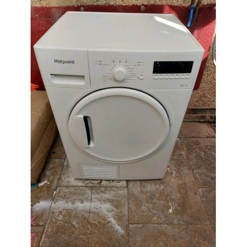 8 kg hotpoint condenser dryer