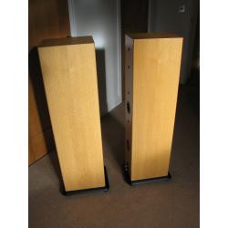 Monitor Audio Silver 10 loudspeakers in Natural Oak - immaculate!