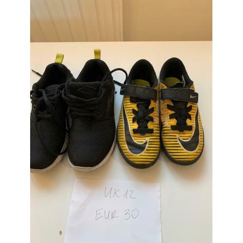 Kids trainers for sale (size 12)