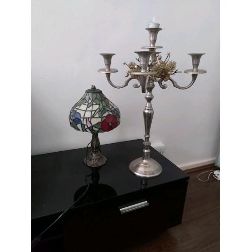 Lamp and table decoration