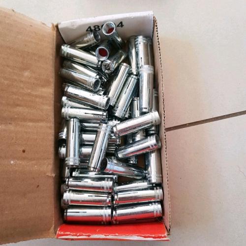 Fischer M10 Drop in Anchors box of 50