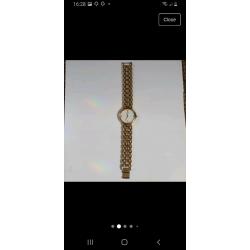 Raymond Weil Geneve 9416 18k electroplated Ladies Gold Colour Wristwat