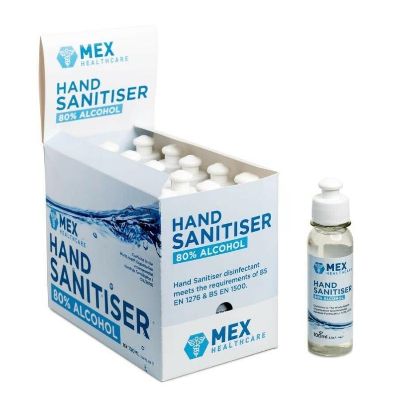 Hand Sanitiser 100ml Box of 90