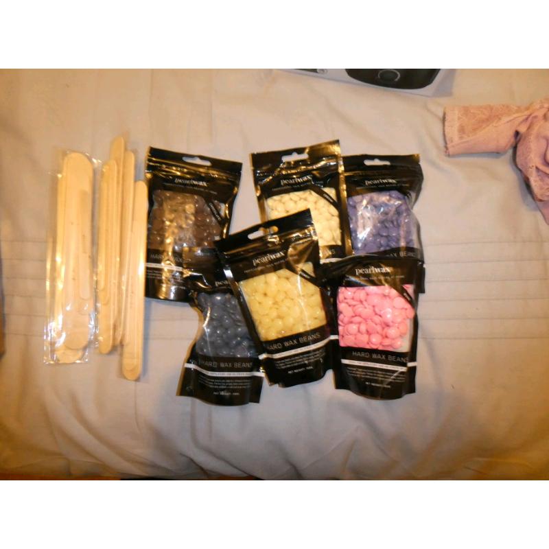 Pearlwax Professional Home Wax Machine Plus Wax