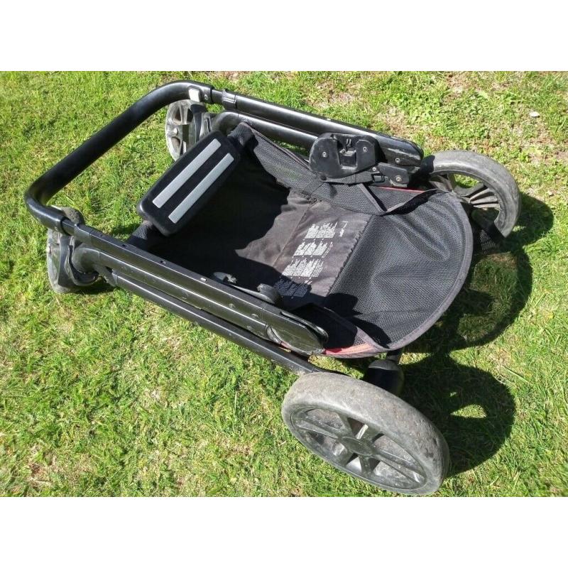 Joie Chrome Gemm baby / toddler car seat, carry cot and pushchair combination