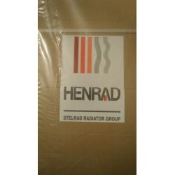NEW HENRAD VERONA PLANE DOUBLE WHITE RADIATOR