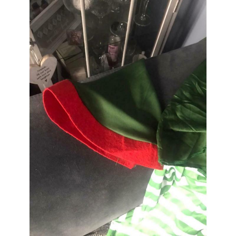 Boys elf costume CHRISTMAS
