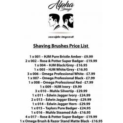Beard Care & shaving products business