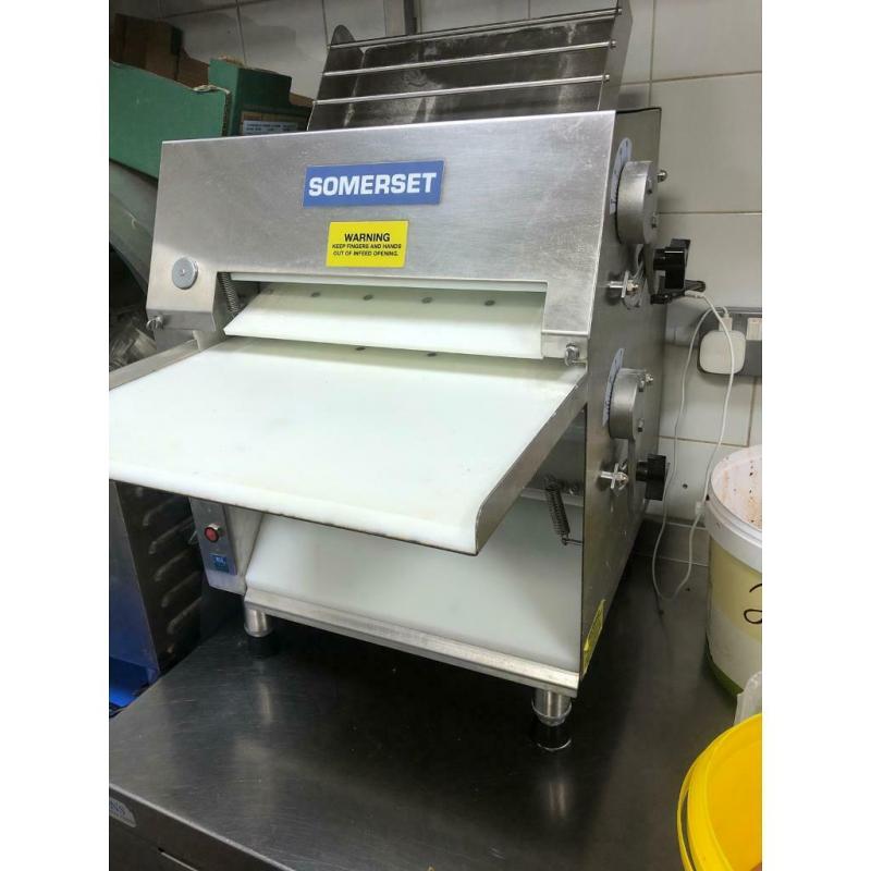 Somerset cdr-1550 dough roller pizza naan chapati
