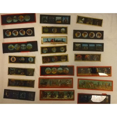 Antique Magic Lantern Slides