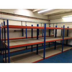 Super heavy duty industrial long span shelving 2 meters high!( pallet racking , storage )