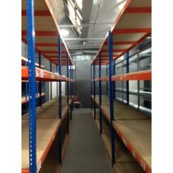 Rapid industrial long span shelving ( pallet racking , storage )