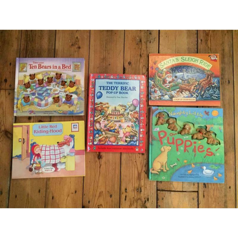Children?s Pop-up/3D books VGC