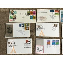 GB Stamps - 21 First Day Covers 1970 - 1974