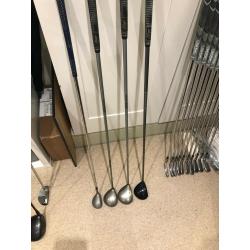 Callaway Great Big Bertha War Bird Drivers & 3 Wood - Regular Flex Graphite Shaft - RH