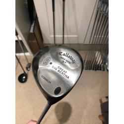 Callaway Great Big Bertha War Bird Drivers & 3 Wood - Regular Flex Graphite Shaft - RH