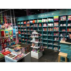 Wooden crates for shopfitting