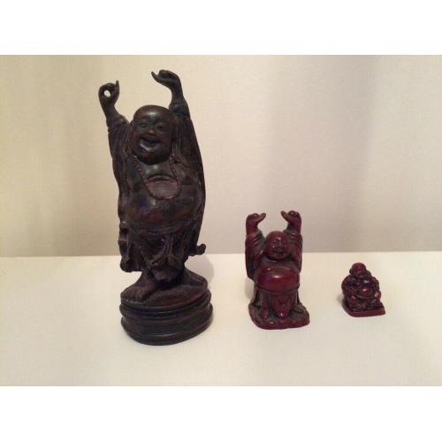 3 Buddha statues