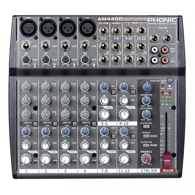 Phonic AM440D portable mixing desk