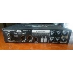 Focusrite Saffire Pro 14 Firewire Audio / MIDI Interface - For parts